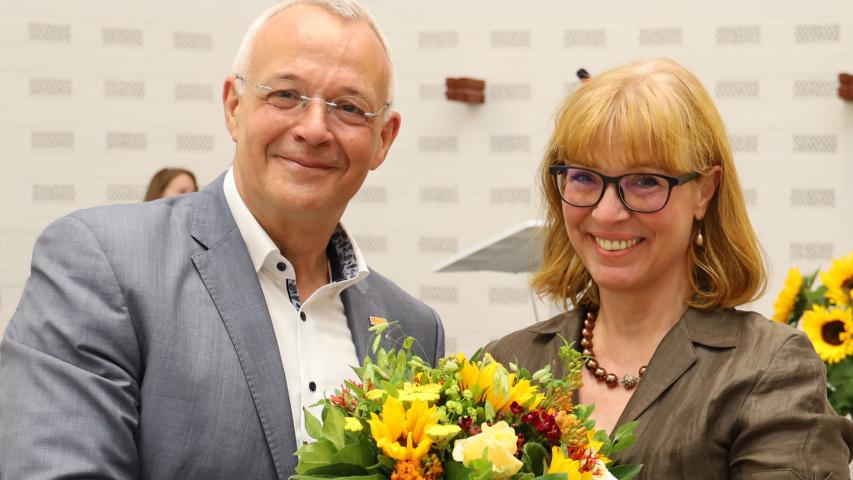 Auch Martina Kossyk hat wertvolle Arbeit in der Landeskontrollkommission geleistet.