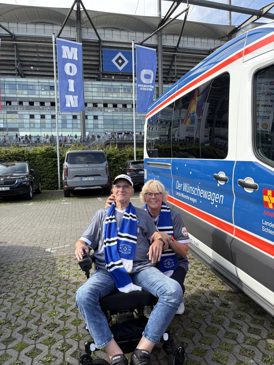 Wunschfahrt ins Volksparkstadion